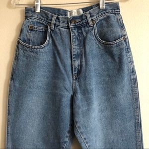 VINTAGE high waist mom jeans 100% cotton